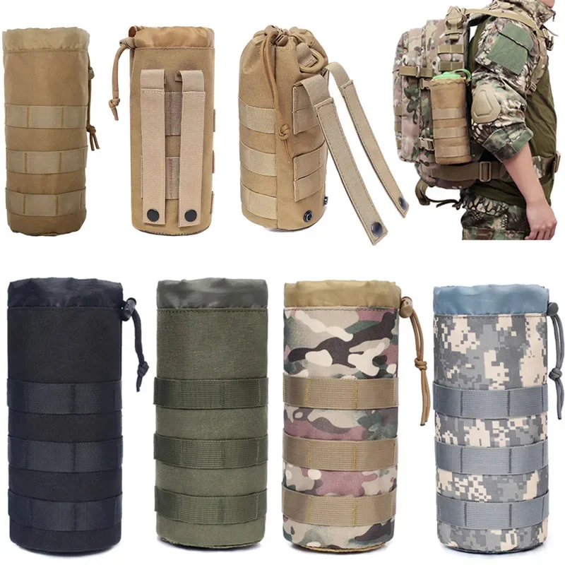Camping Cooking Bag - Portaborraccia tattico Molle Portaborraccia da viaggio