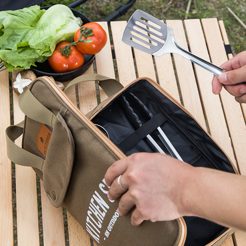 Camping Cooking Hardware - Set da Cucina da Campeggio 8