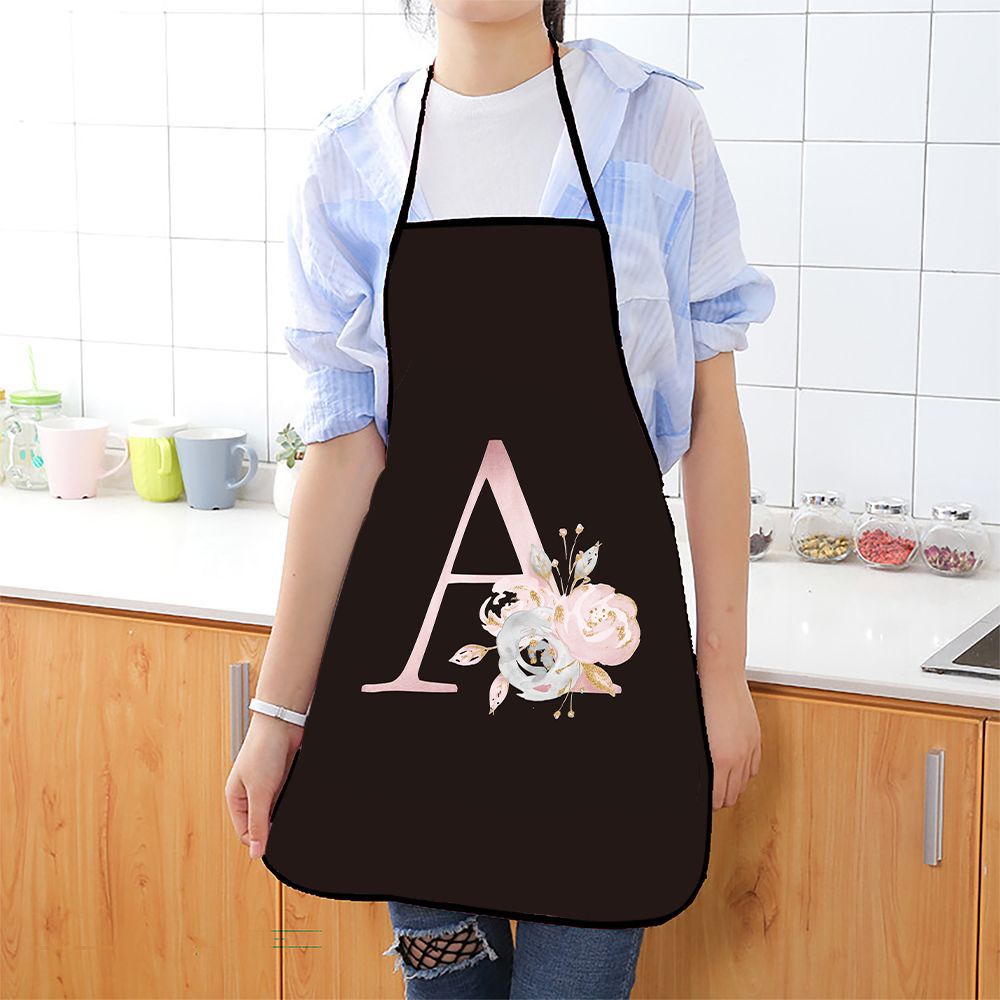 Camping Cooking Apron - Grembiule con stampa di lettere personalizzate,