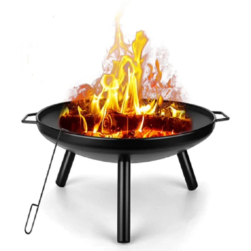 Camping Cooking Basket - Ciotola da fuoco da 24 pollici