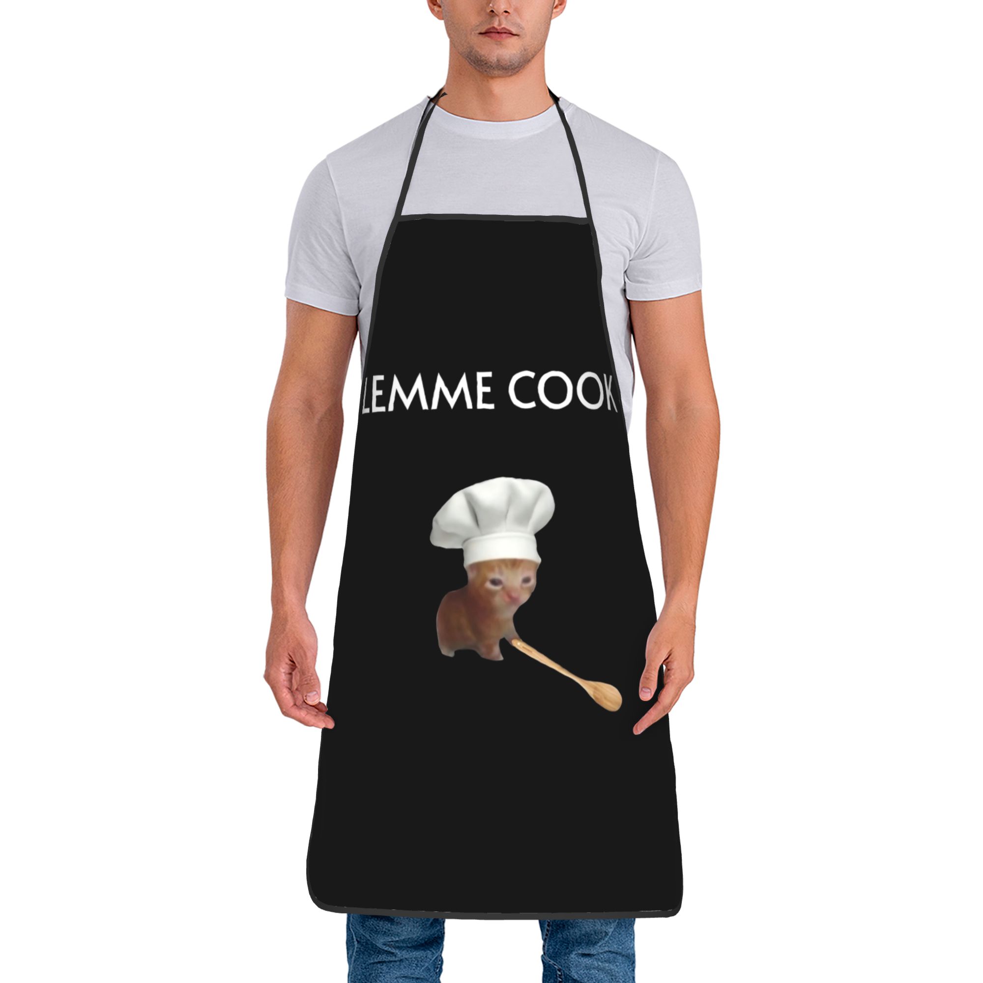 Camping Cooking Apron - Grembiuli da Cucina Chef Cat Kitten
