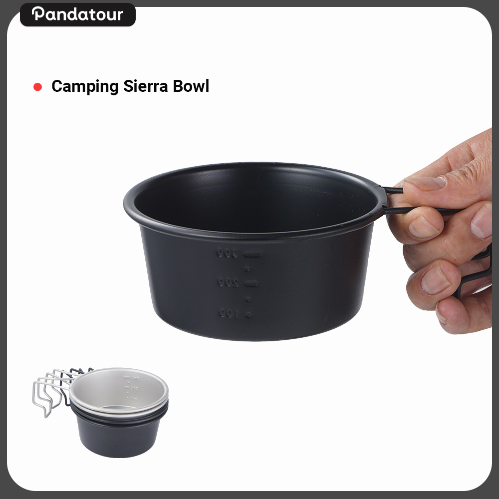 Camping Cooking Hardware - Pandatour Ciotola da Campeggio Sierra con