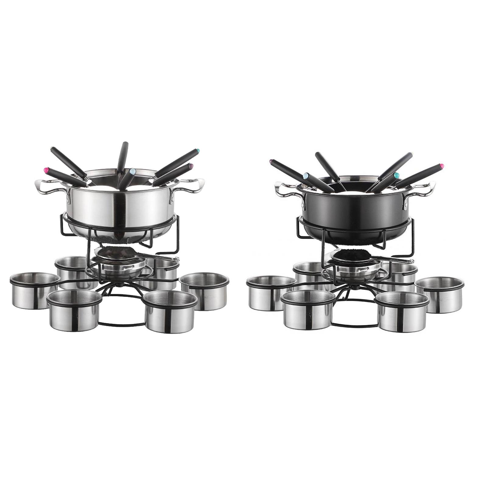 Camping Cooking Stove - Set Pentola Fonduta Multifunzione Rinforzata per