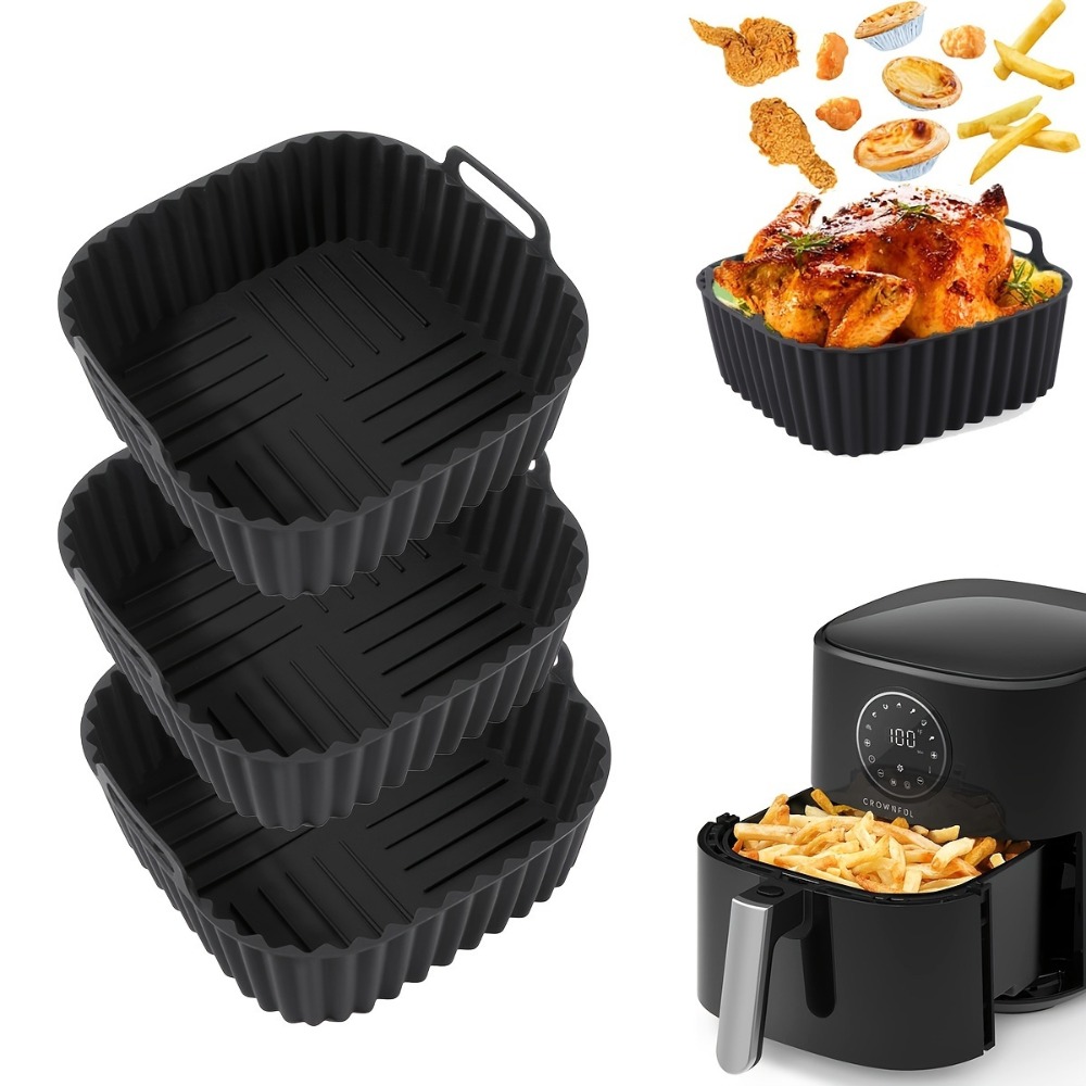 Camping Cooking Mat - Tappetini in Silicone Quadrati Riutilizzabili Antiaderenti
