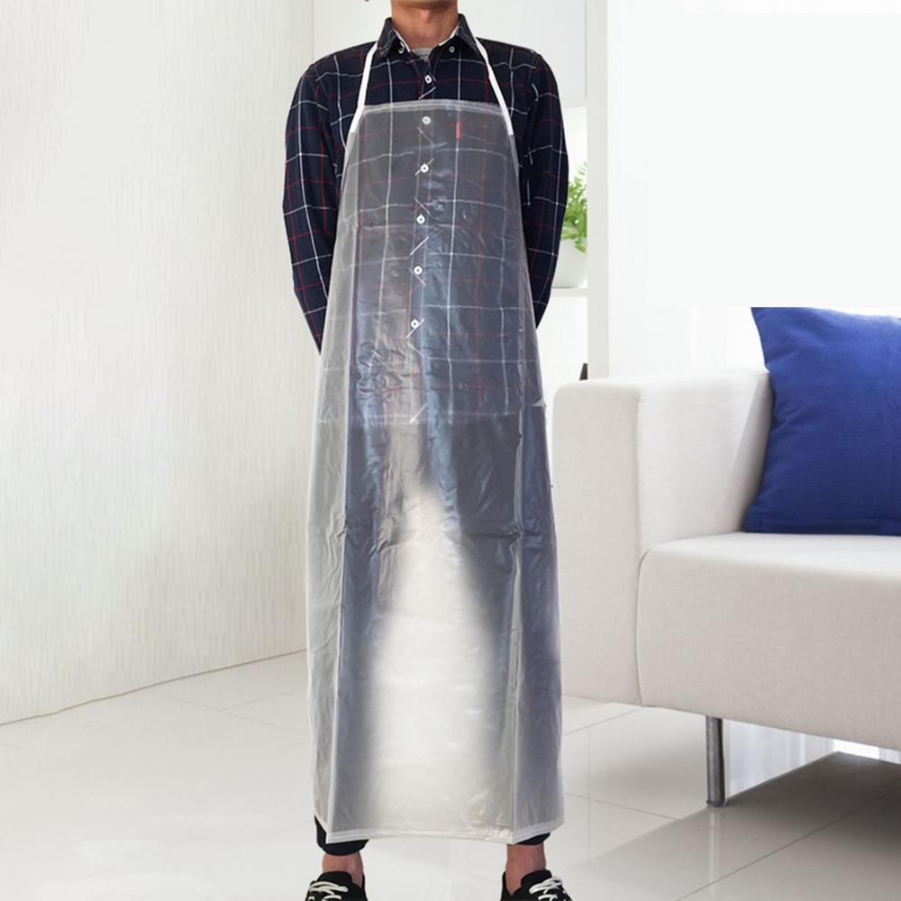 Camping Cooking Apron - Grembiule Impermeabile Trasparente Grembiule in PVC