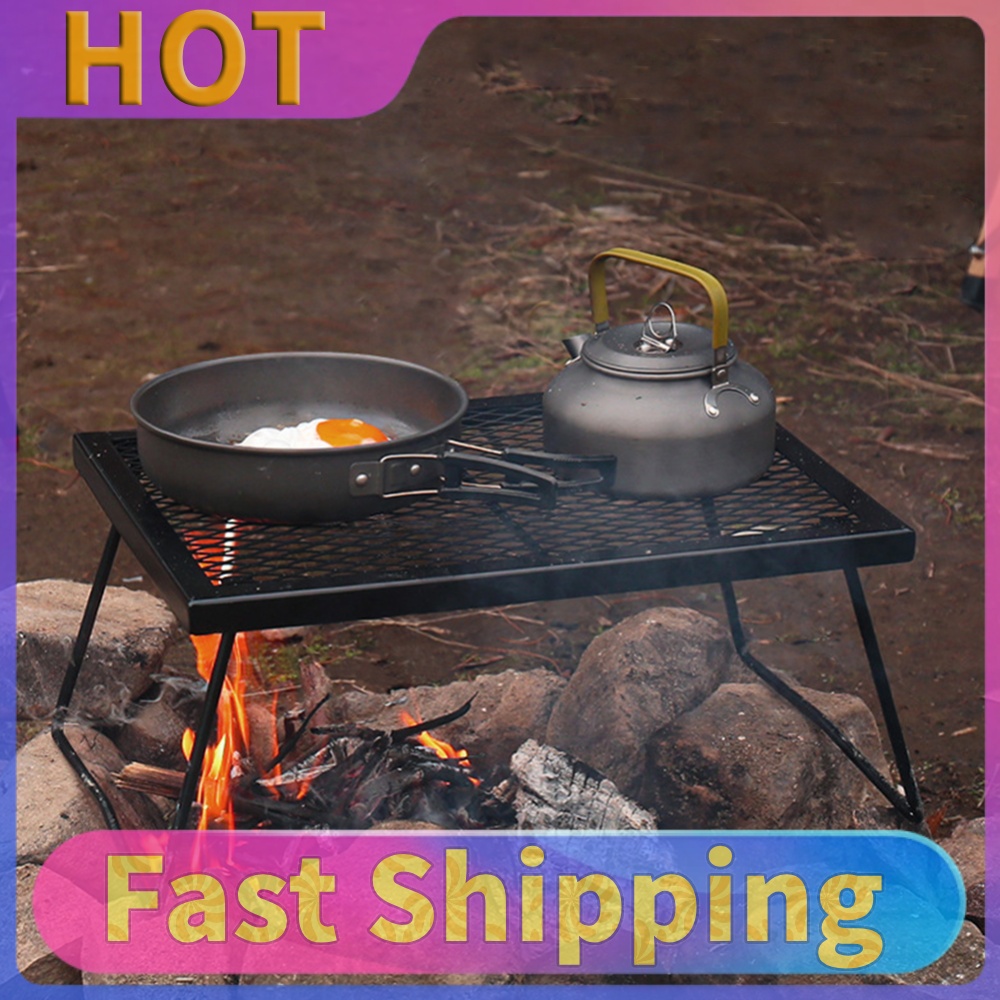 Griglia per Falò Pieghevole Re - Camping Cooking Over Fire recensione e prezzo