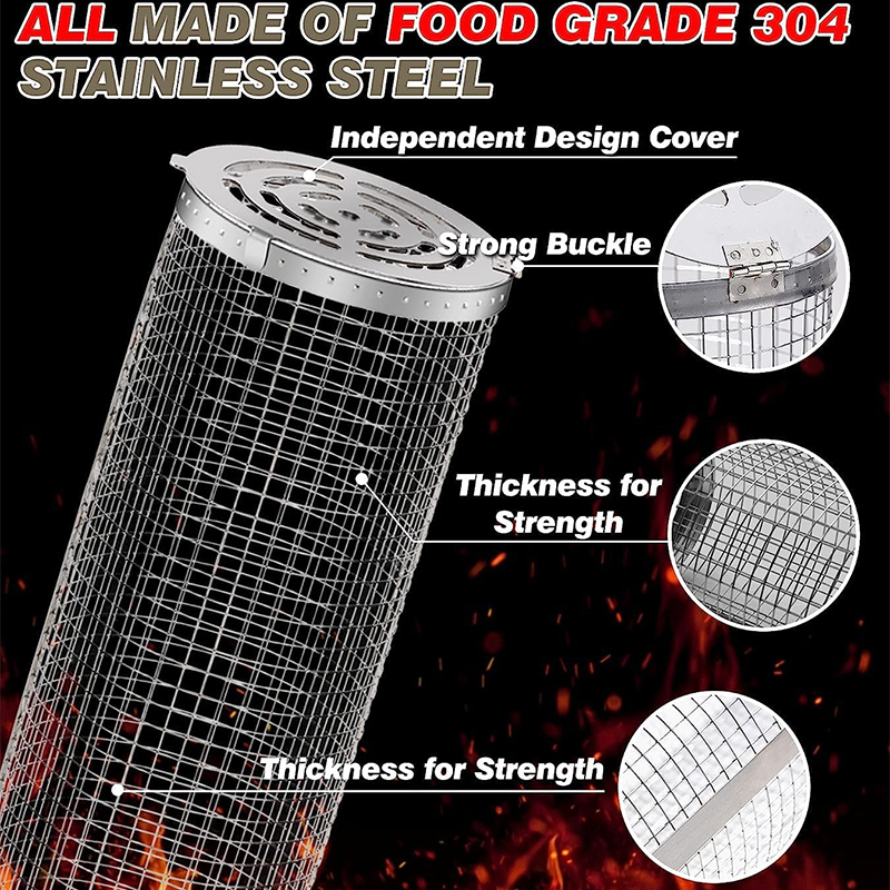 Cestino per barbecue Cestino p - Camping Cooking Basket recensione e prezzo