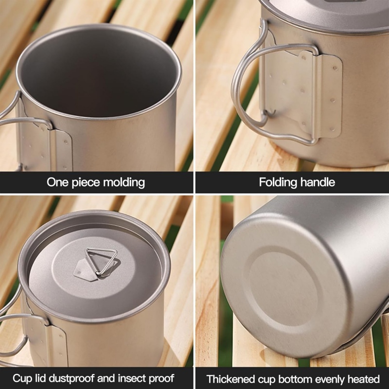 Tazza da campeggio in titanio  - Camping Cooking Hardware recensione e prezzo