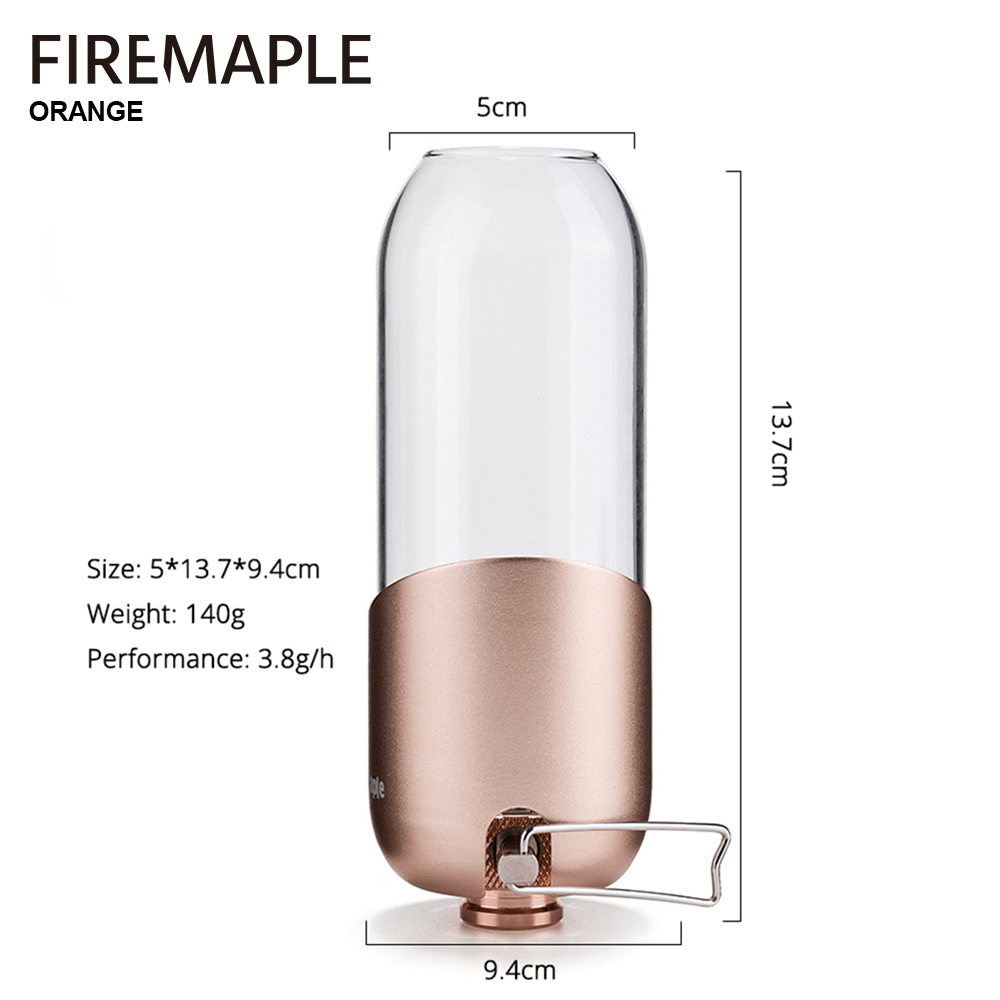 Fire Maple Orange lanterna a G - Camping Cooking Hob recensione e prezzo