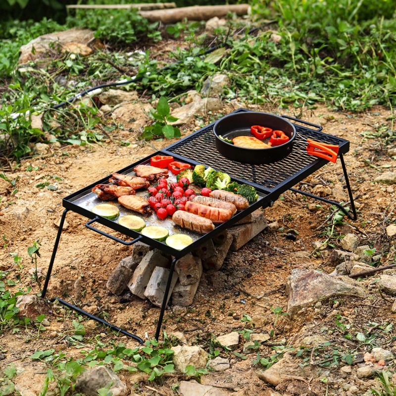 Griglia Portatile Pieghevole p - Camping Cooking Over Fire recensione e prezzo