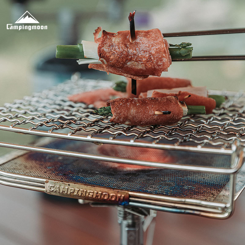 CAMPINGMOON Griglia Pieghevole - Camping Cooking Hob recensione e prezzo