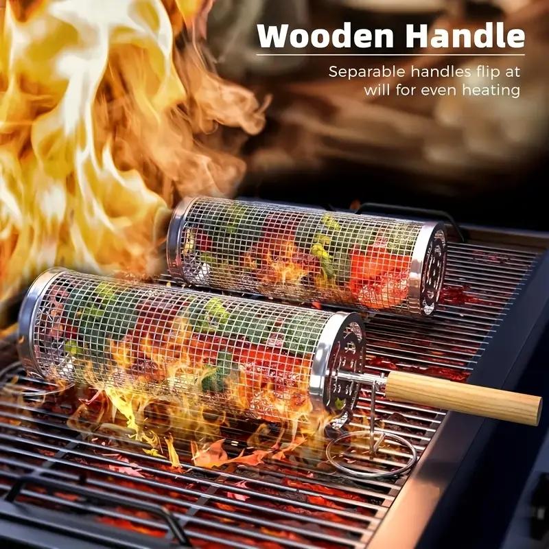 Cestello per Barbecue in Accia - Camping Cooking Basket recensione e prezzo