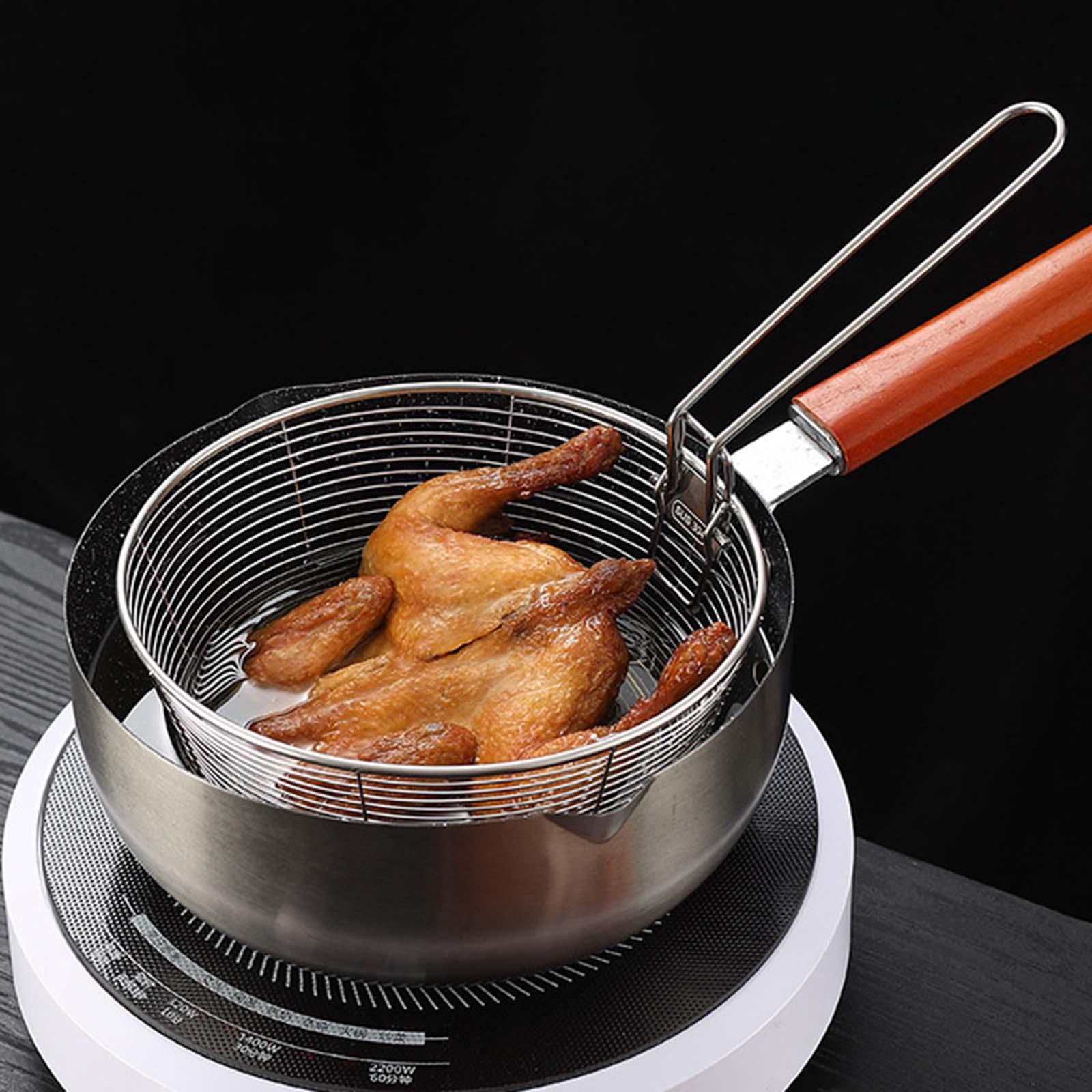 Cestello per friggere in accia - Camping Cooking Basket recensione e prezzo