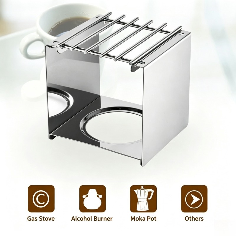 Supporto Quadrato in Acciaio I - Camping Cooking Hardware recensione e prezzo