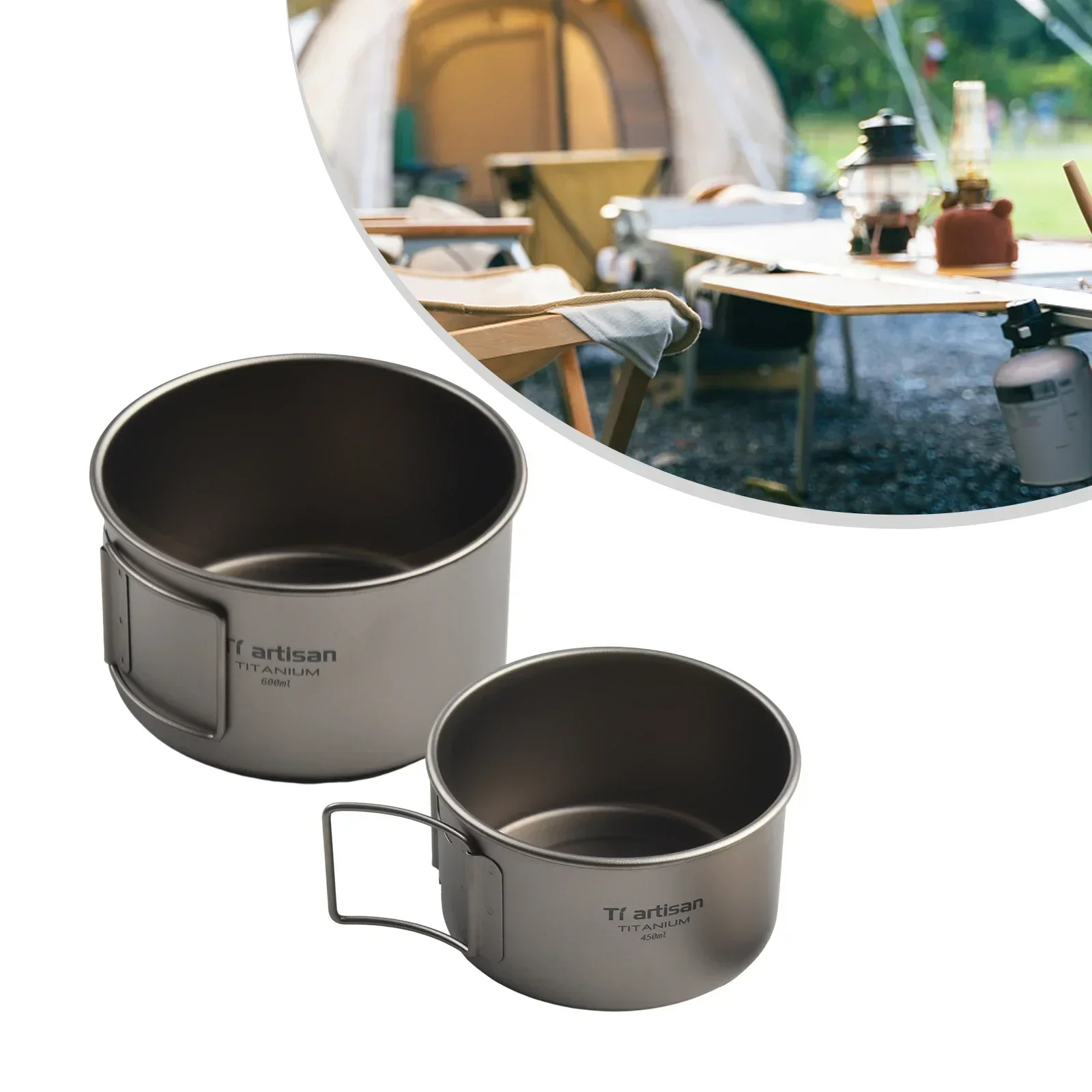 Ciotola in titanio con manico  - Camping Cooking Hardware recensione e prezzo