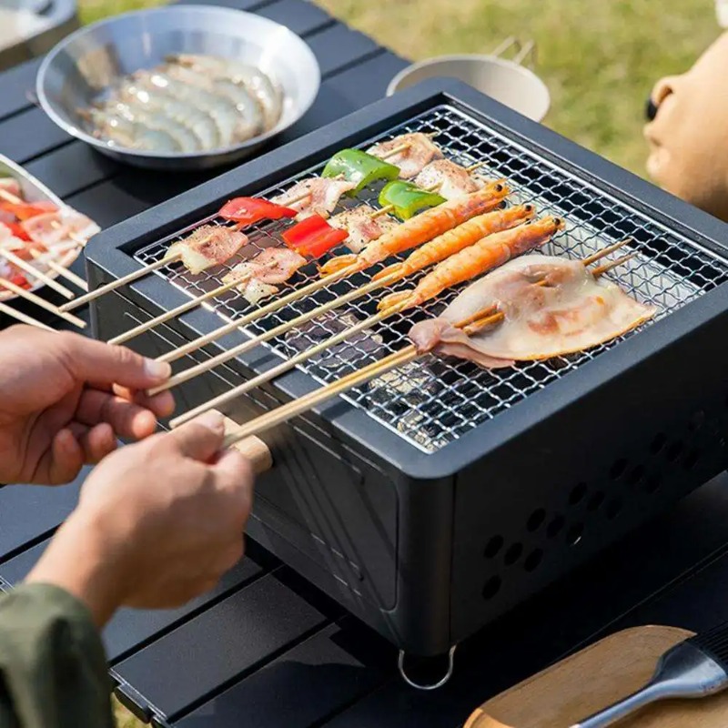 Griglia a Carbone Portatile da - Camping Cooking Stove recensione e prezzo