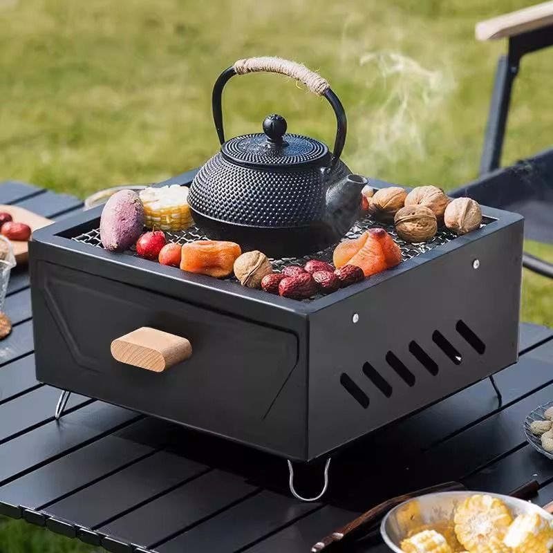 Griglia a Carbone Portatile da - Camping Cooking Stove recensione e prezzo