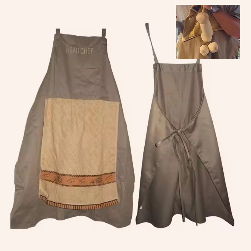NUOVO Grembiule da Chef per Sc - Camping Cooking Apron recensione e prezzo
