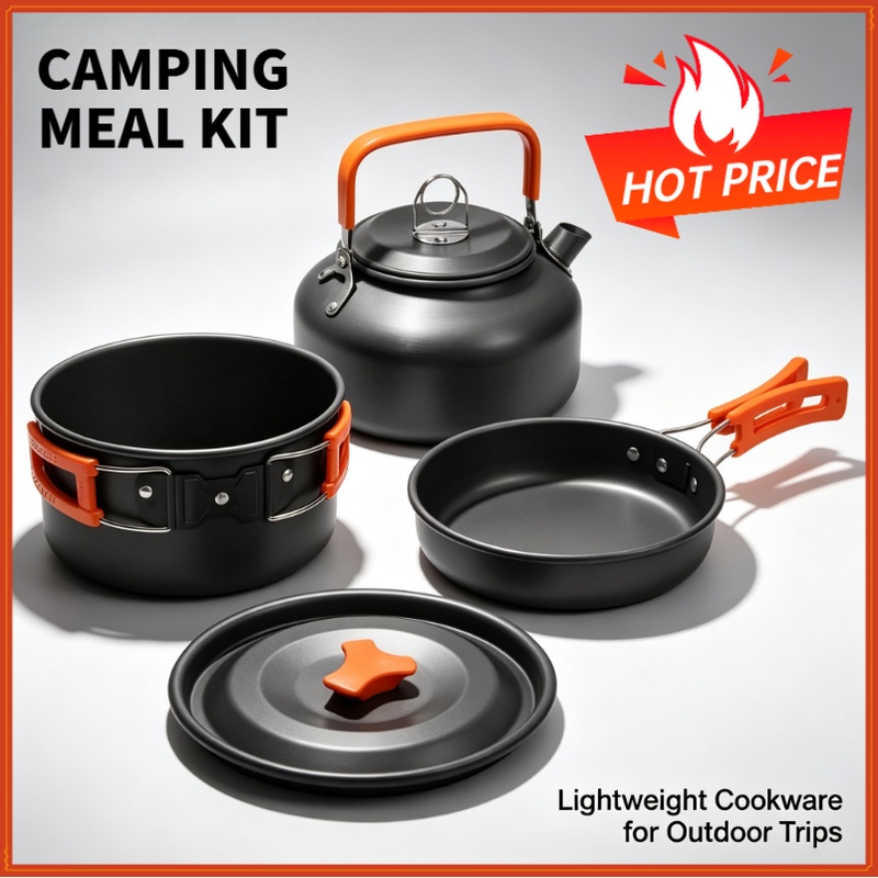 Set da cucina da campeggio, pe - Camping Cooking Hardware recensione e prezzo